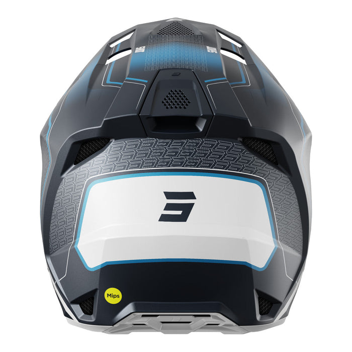Shot Lite Challenger Helmet Blue Matt Shot MX