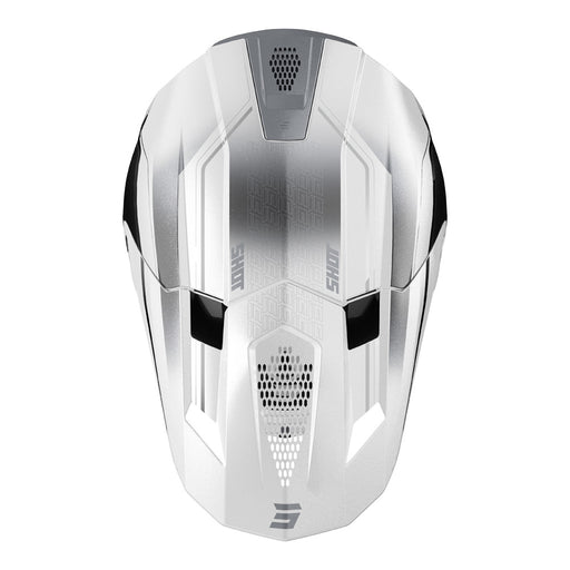 Shot Lite Challenger Helmet Black/White Pearly Shot MX