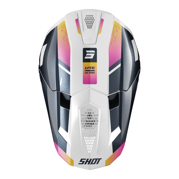 Shot Lite Ultra Helmet Orange/Pink Pearly Shot MX
