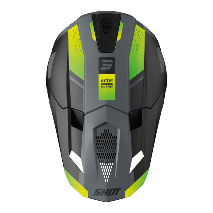 Shot Lite Ultra Helmet Neon Yellow Matt Shot MX
