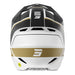 Shot Race Mythic Helmet Black/Gold Matt Shot MX