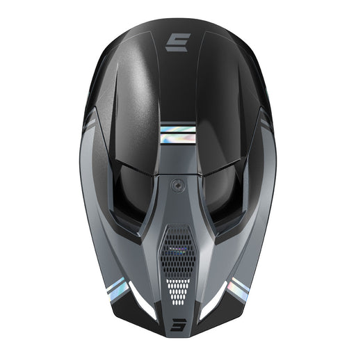 Shot Race Sprint Helmet Black Holographic Pearly Shot MX
