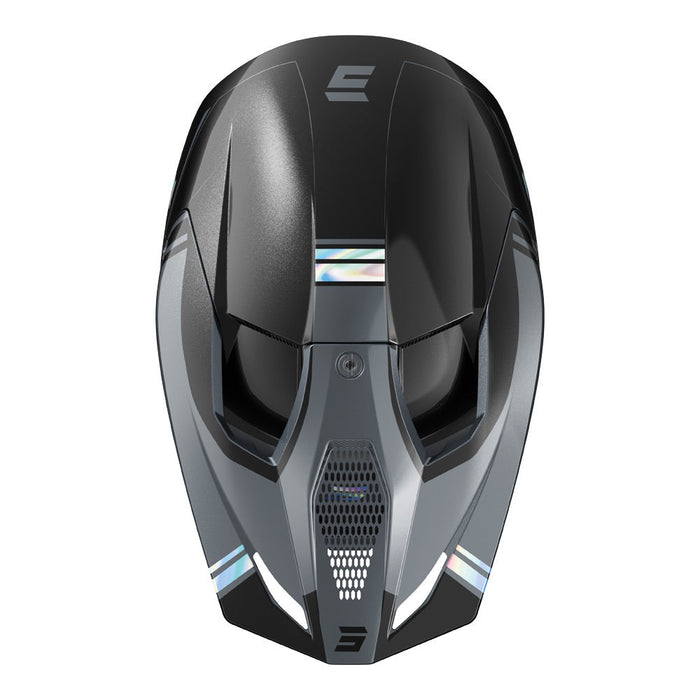 Shot Race Sprint Helmet Black Holographic Pearly Shot MX