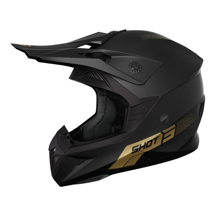 Shot Pulse Element Helmet Gold Matt Shot MX