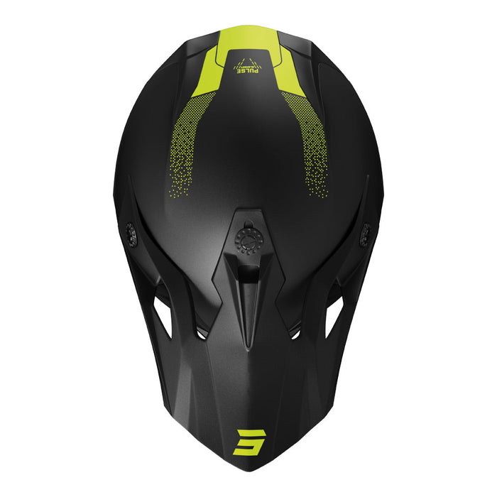 Shot Pulse Element Helmet Neon Yellow Matt Shot MX