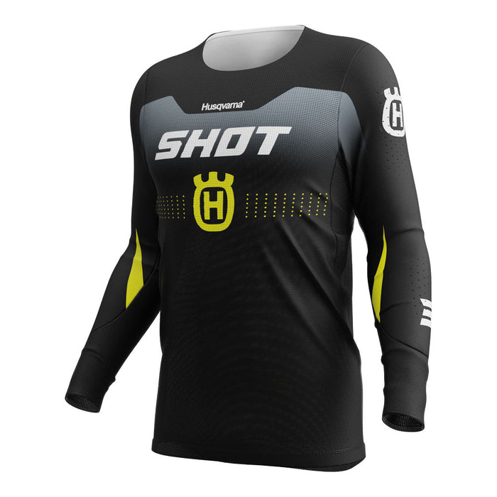 Shot Aerolite HVA Jersey Black Shot MX