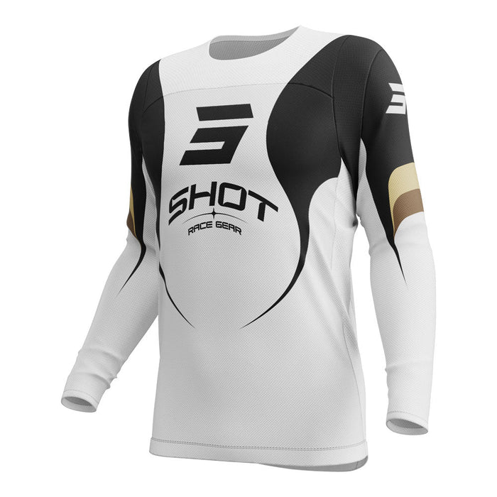 Shot Contact Manta Jersey White Shot MX
