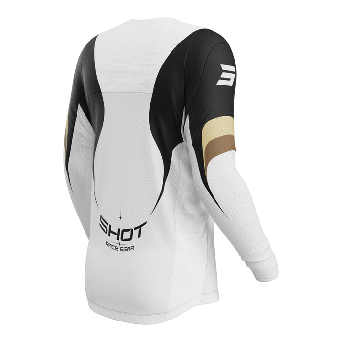 Shot Contact Manta Jersey White Shot MX