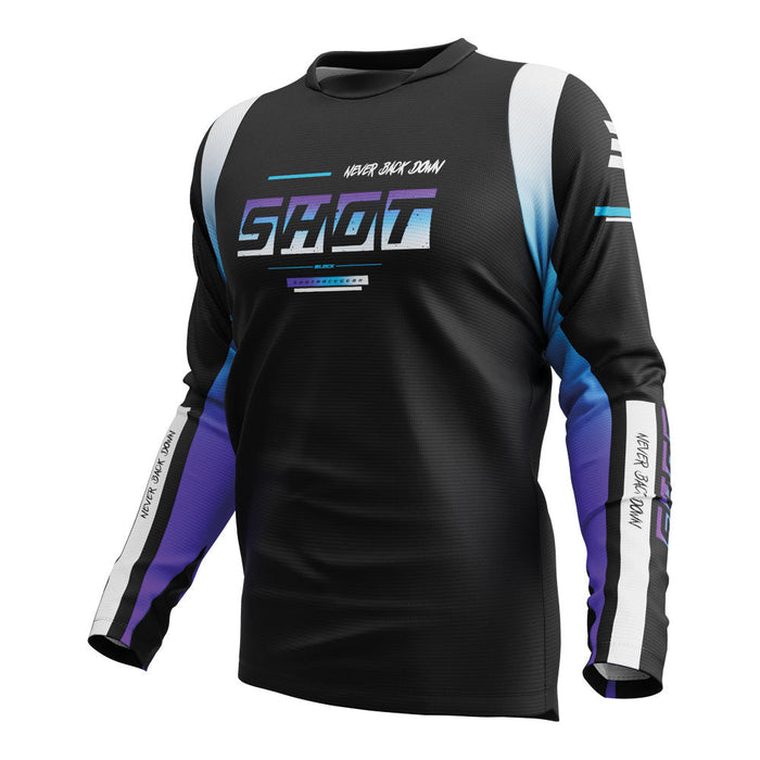 Shot Devo Jersey Block Purple Shot MX