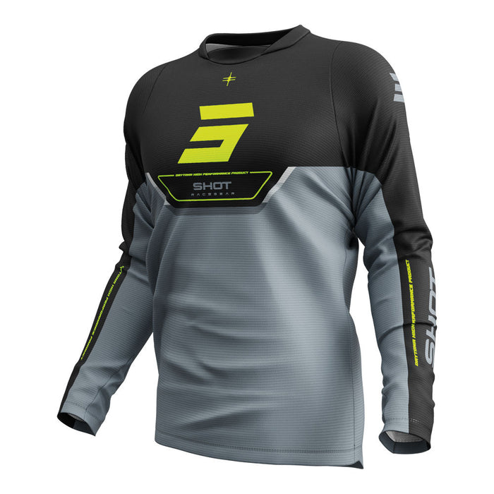 Shot Devo Jersey Daytona Neon Yellow Shot MX