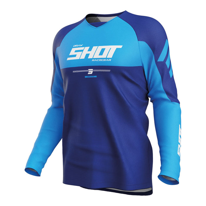 Shot Draw Private Jersey Blue Shot MX