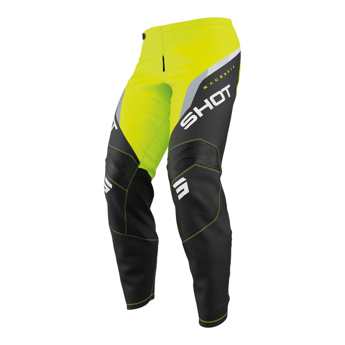 Shot Draw Kid Daytona Pants Neon Yellow Shot MX