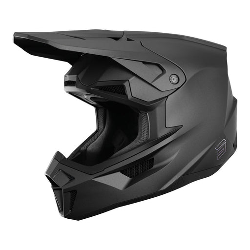 Shot Lite Solid Helmet Black Matt Shot MX