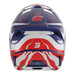 Shot Speed Beast Helmet Blue/Red Pearly Shot MX