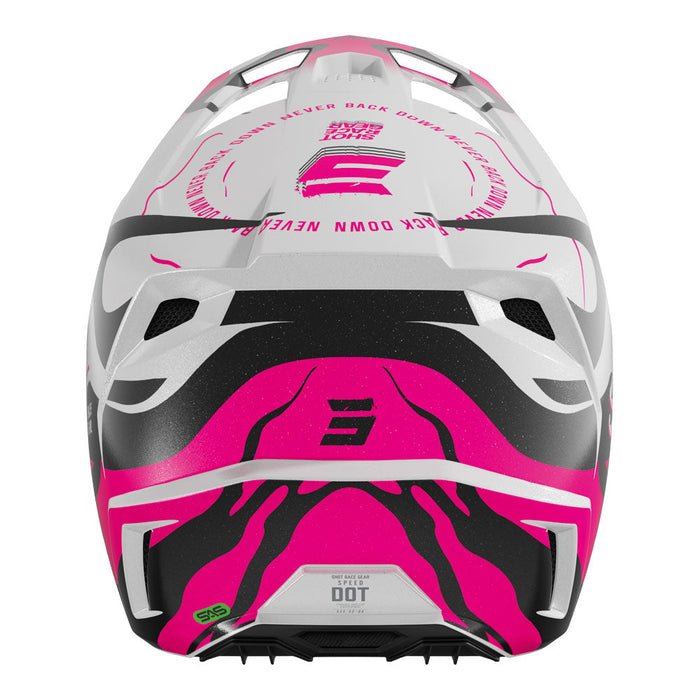 Shot Speed Beast Helmet Pink Pearly Shot MX