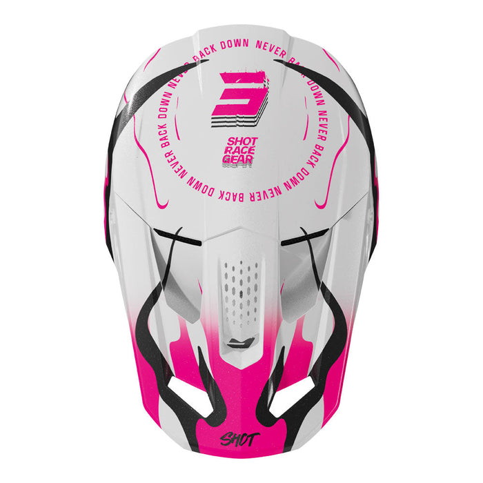 Shot Speed Beast Helmet Pink Pearly Shot MX