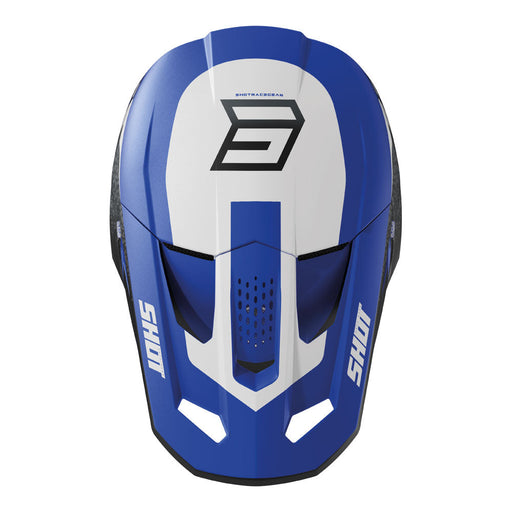 Shot Speed Hybrid Helmet Blue Matt Shot MX