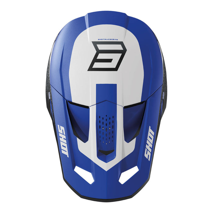 Shot Speed Hybrid Helmet Blue Matt Shot MX