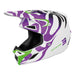 Shot Speed Kid Ghost Helmet Purple Glossy Shot MX