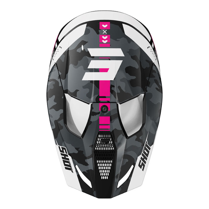 Shot Furious Kid Flash Helmet Pink Glossy Shot MX