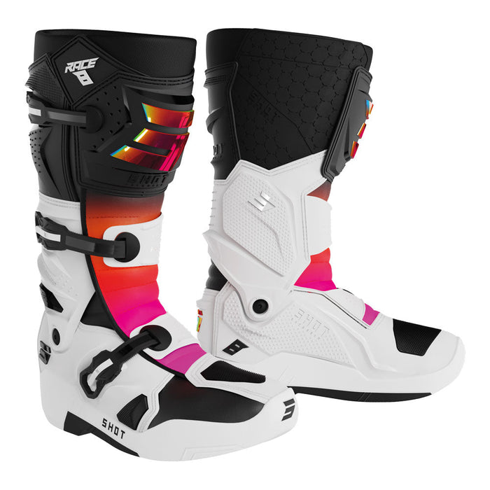 Shot Race 8 Boots Holographic
