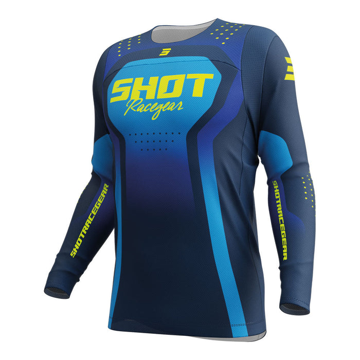 Shot Contact Stream Jersey Blue