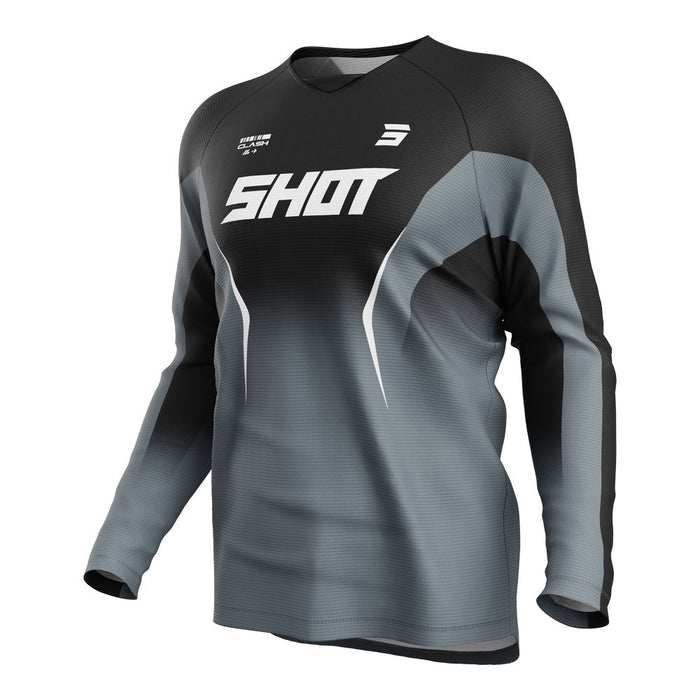 Shot Draw Clash Jersey Black
