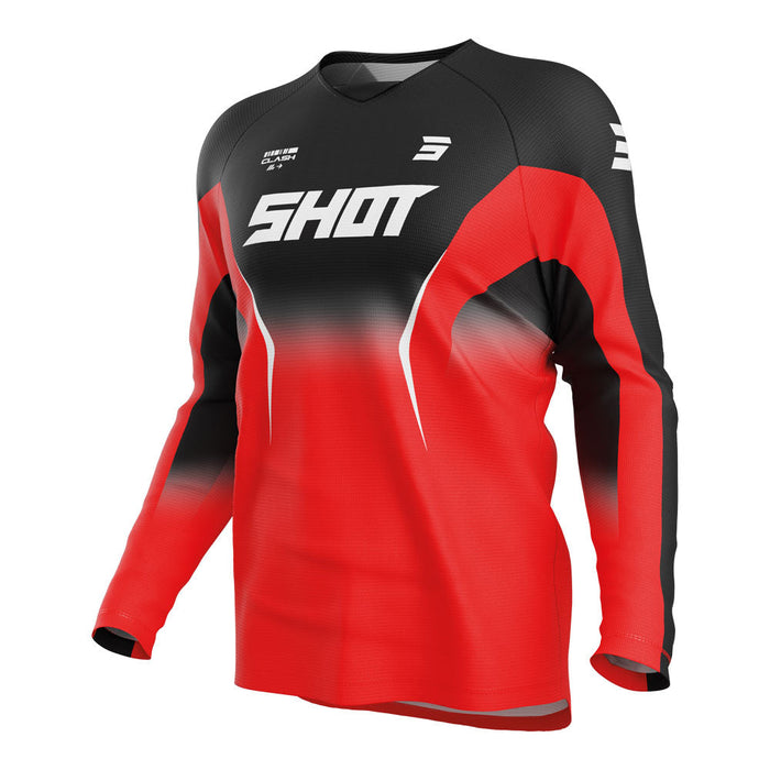 Shot Draw Clash Jersey Red