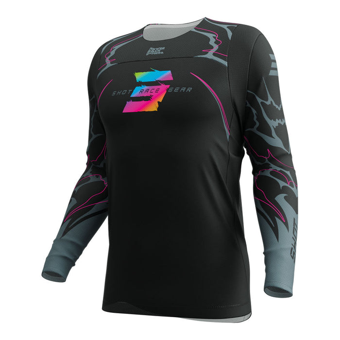 Shot Contact Kid RAC Jersey Black