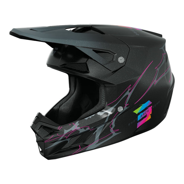 Shot Speed RAC Helmet Black Pearly