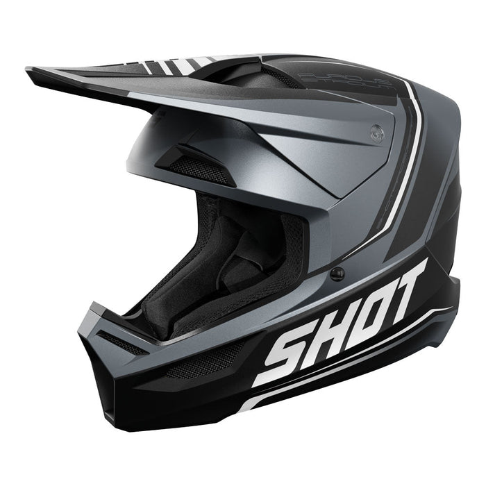 Shot Furious Stadium Helmet Black Matt