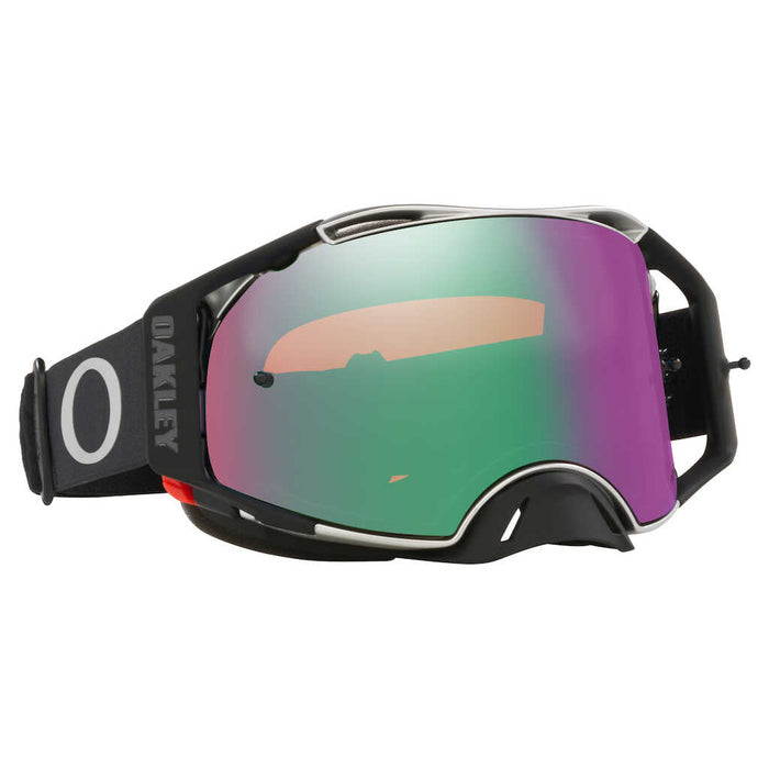 Oakley Airbrake Tuff Blocks Black Gunmetal - Prizm Jade Lens Oakley