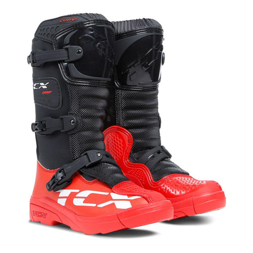 TCX COMP KID BOOTS BLACK/RED TCX
