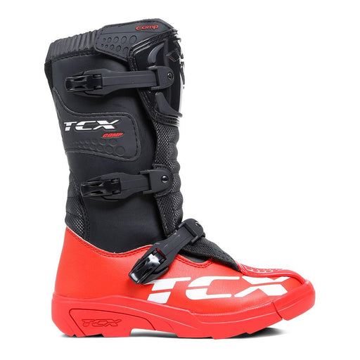 TCX COMP KID BOOTS BLACK/RED TCX