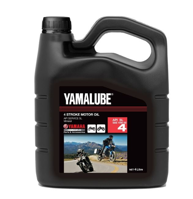 Yamalube Y4 15W-50 Mineral Oil 4 Stroke Yamaha