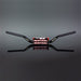 RENTHAL FATBAR36 HANDLEBAR RC/HON CRF 04-18/KAW KX/KXF 06-20 BLK W/BAR PAD Renthal