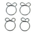 All Balls Racing Fuel Hose Clamp Kit - 12.5mm Wire (4 Pack)