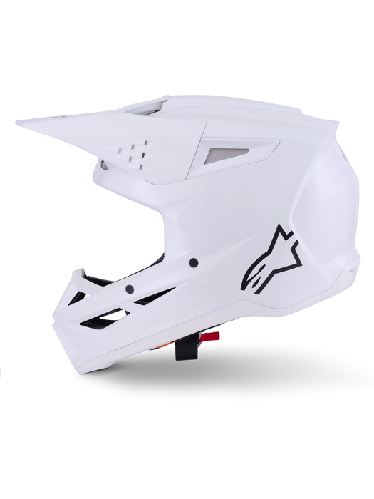ALPINESTARS SM3 SOLID HELMET ECE06/DOT - WHITE GLOSSY