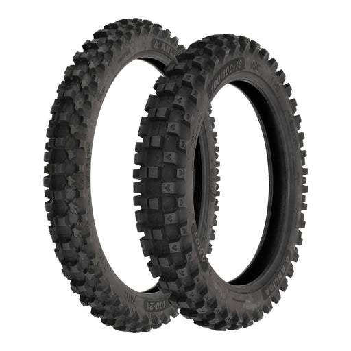 Anlida AM01 Tyre Set 80/100-21 Front & 120/80-19 Rear (NHS)