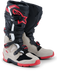 Alpinestars Tech 7 Boots Enduro Black Light-Gray Bright-Red Top Two Moto