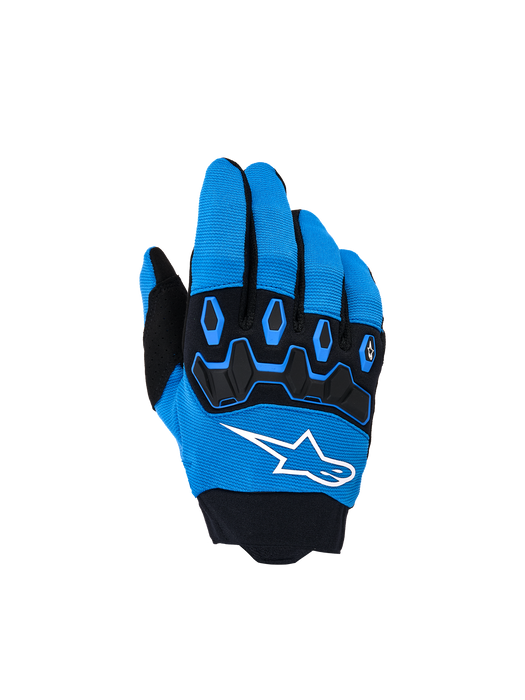 Alpinestars 2026 Youth Full Bore V2 Gloves Ucla Blue Black Top Two Moto