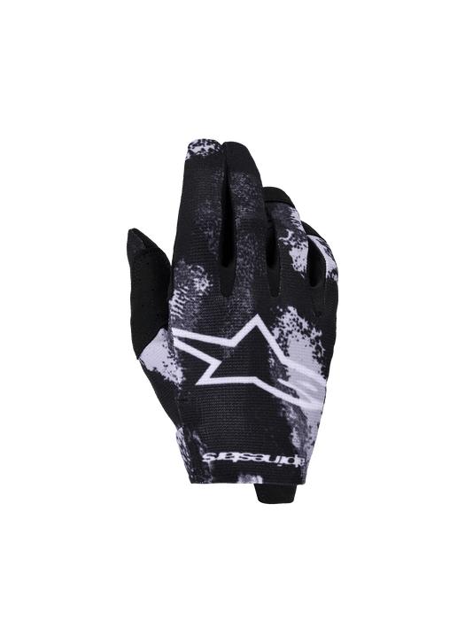 Alpinestars 2024-2026 Youth Radar Gloves Iron Camo Top Two Moto