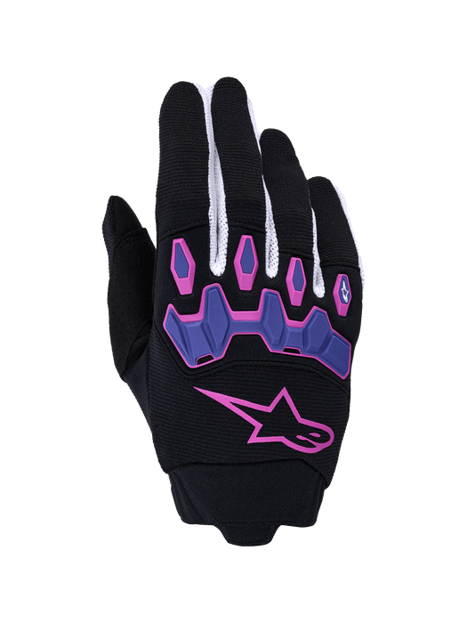Alpinestars 2026 Full Bore V2 Gloves Purple Black Top Two Moto