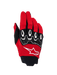 Alpinestars 2026 Full Bore V2 Gloves Bright-Red Black Top Two Moto