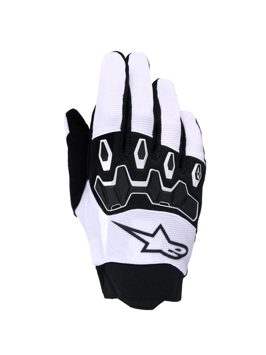 Alpinestars 2026 Full Bore V2 Gloves Light-Gray Black Top Two Moto