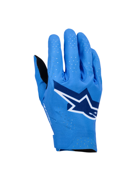 Alpinestars 2026 Supertech MX Gloves Ucla Blue Deep-Blue White Top Two Moto