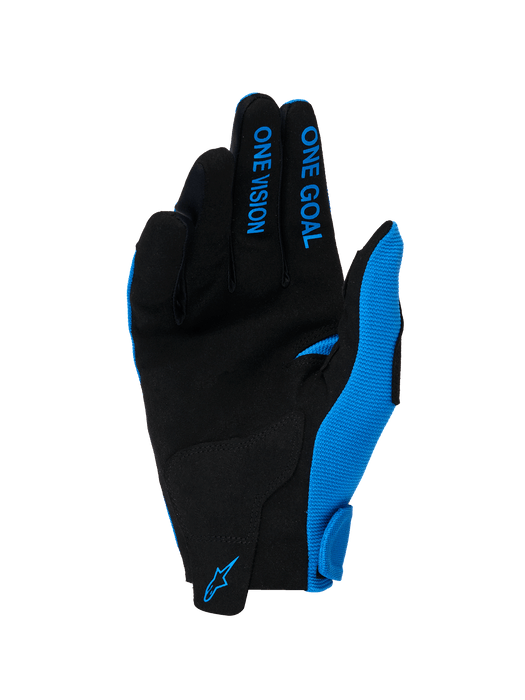Alpinestars 2024-2026 Radar Gloves Ucla Blue White Top Two Moto