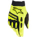 2022-2025 FULL BORE GLOVES | YELLOWFLURO BLACK Alpinestars