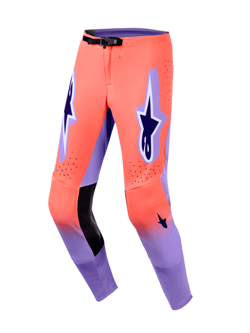 Alpinestars 2026 Supertech Scenz Pants Hot-Coral Purple Top Two Moto