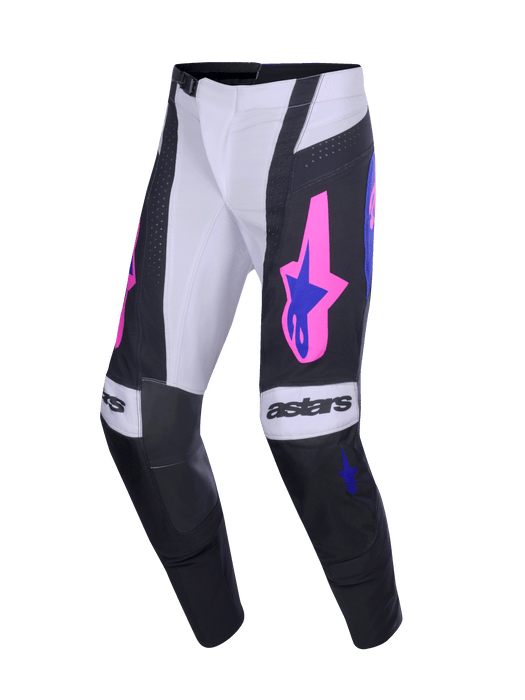 Alpinestars 2026 Techstar Knif Pants Black Light-Gray Purple Top Two Moto